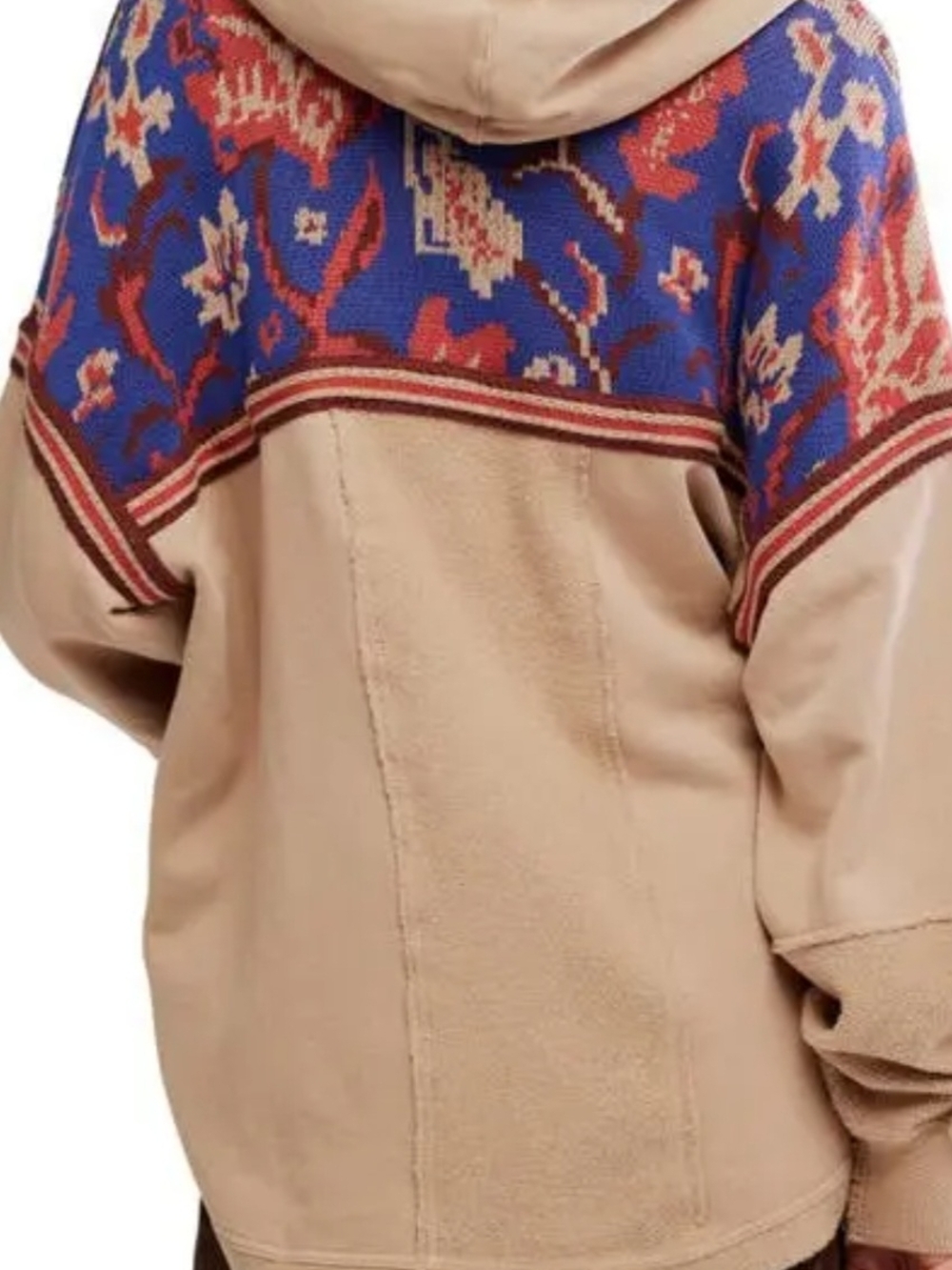 NWT FREE PEOPLE BOWERY HOODED SWEATSHIRT XL *SOLD OUT STYLE*** - Picture 2 of 5